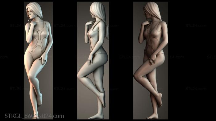 Woman indoor swimsuit