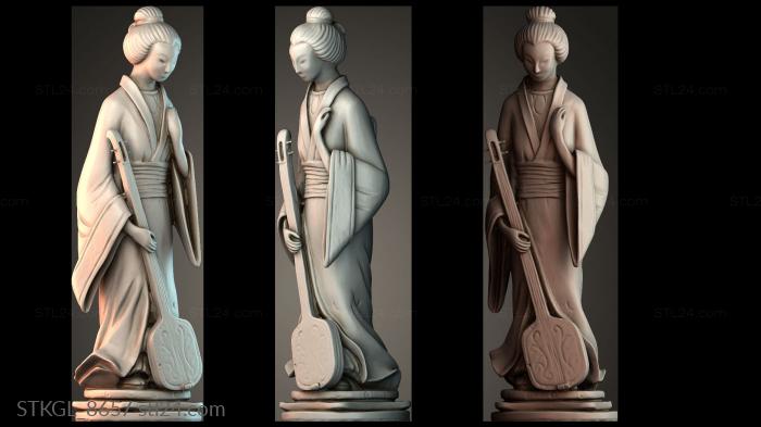 JG woman with samisen