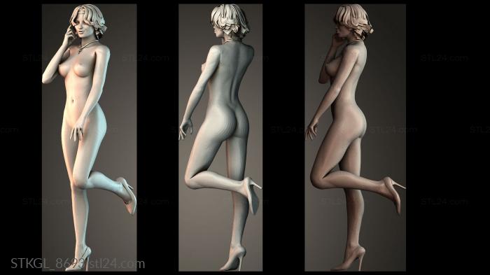 Woman 3d STL model