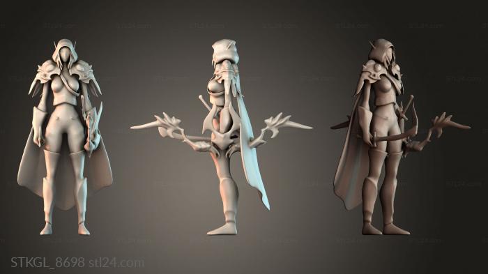 Windrunner women 3d STL model