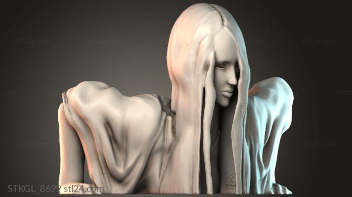 Sadako Yamamura women 3d STL model