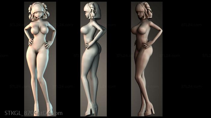 Whipper women 3d STL model