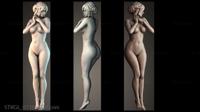 Women sensuality 3d STL model