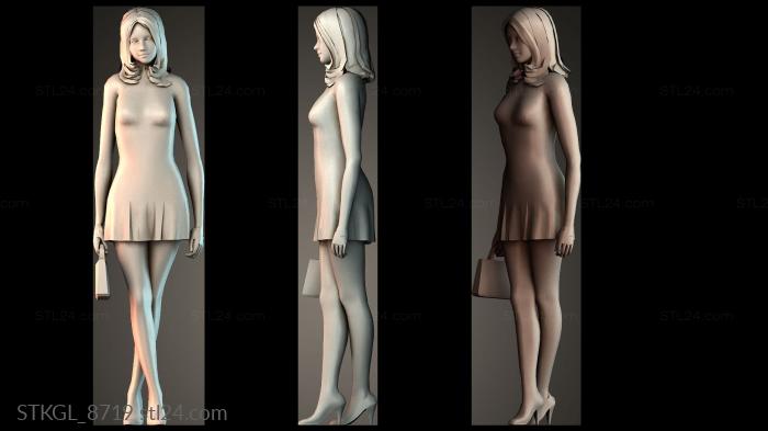 Elegant beauty 3d STL model
