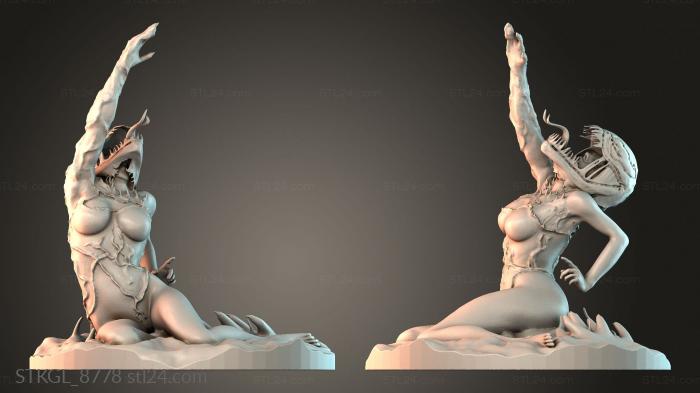 Venom women 3d STL model