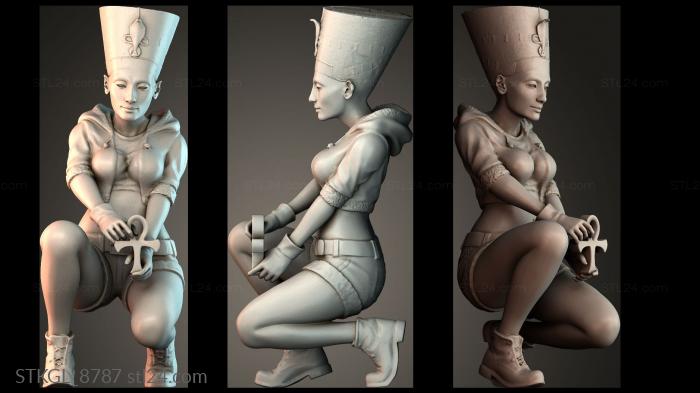 Pharaonic Female 3d STL model