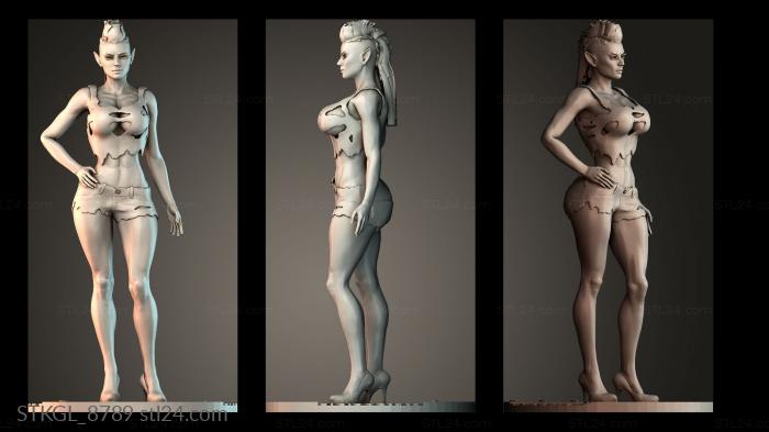 Women 3d STL model