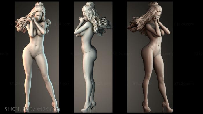 Women wind 3d STL model
