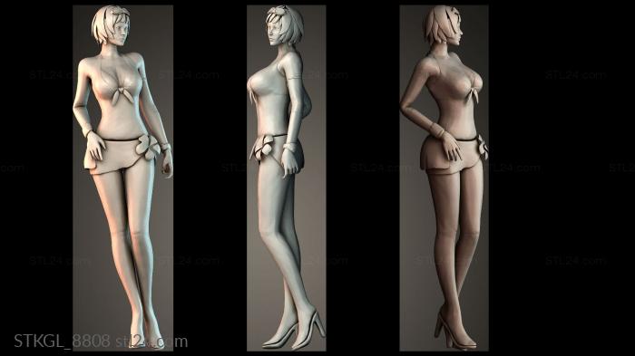 Women 3d STL model