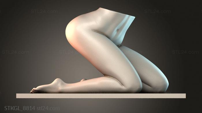 Women planter 3d STL model