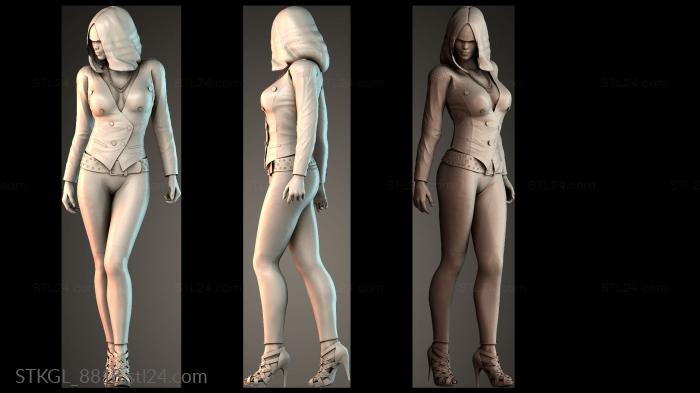 Women top 3d STL model