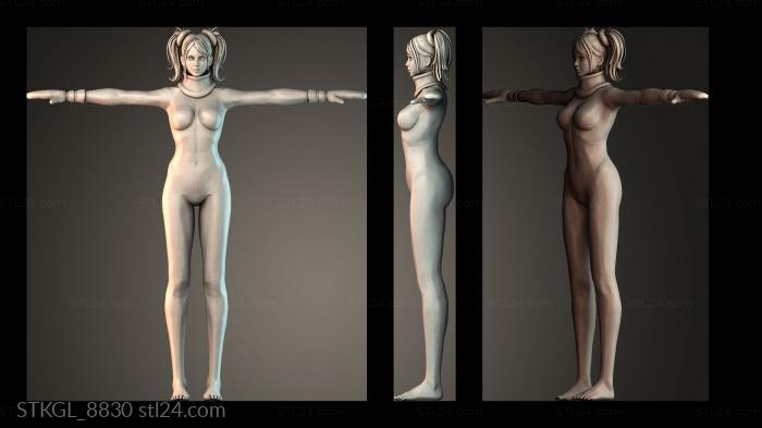 DeadMan Wonderland suit - Women 3d STL model