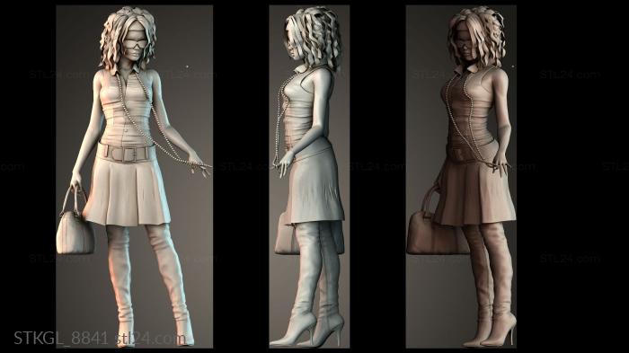 Women - fashion 3d STL model