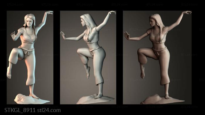 Miss Taichi 3d STL model