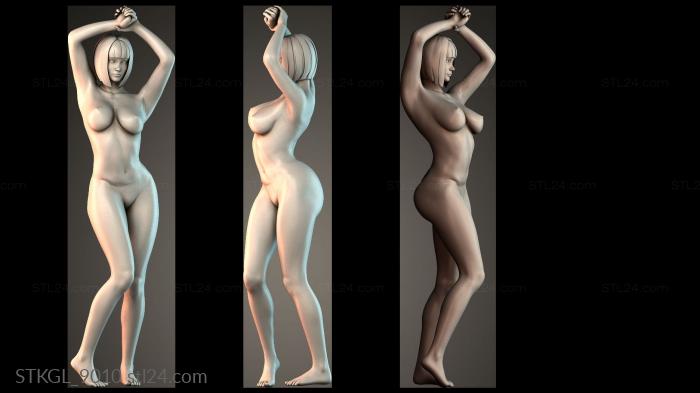 Woman 3d STL model