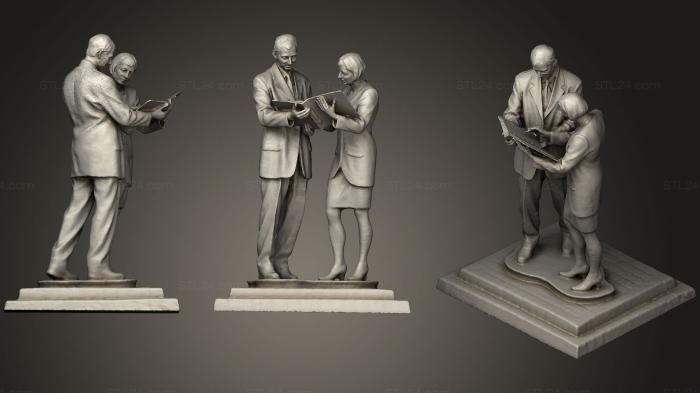 Figurines of people (The Presentation by Allan Sly, STKH_0192) 3D models for cnc