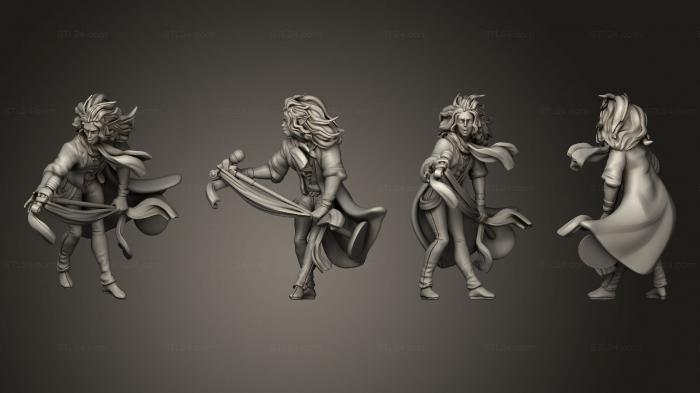 Figurines of people (Bardic Beatdown Bards Elrock, STKH_0397) 3D models for cnc