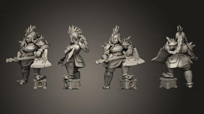 Figurines of people (Bardic Beatdown Bards Hammer, STKH_0402) 3D models for cnc