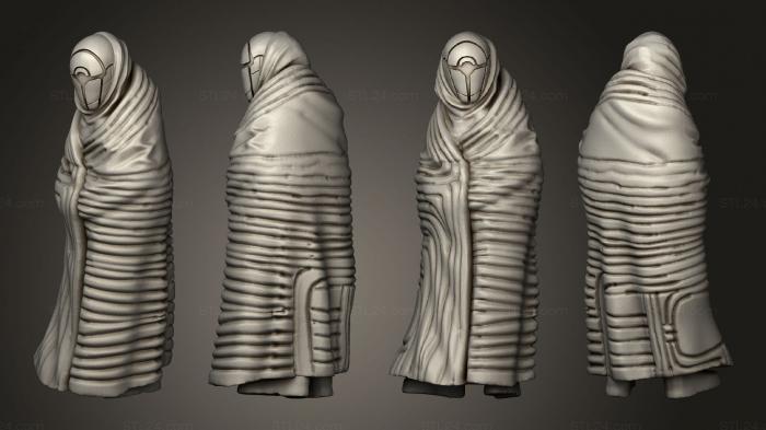 Figurines of people (Combat Honeybee Priests 1, STKH_0435) 3D models for cnc