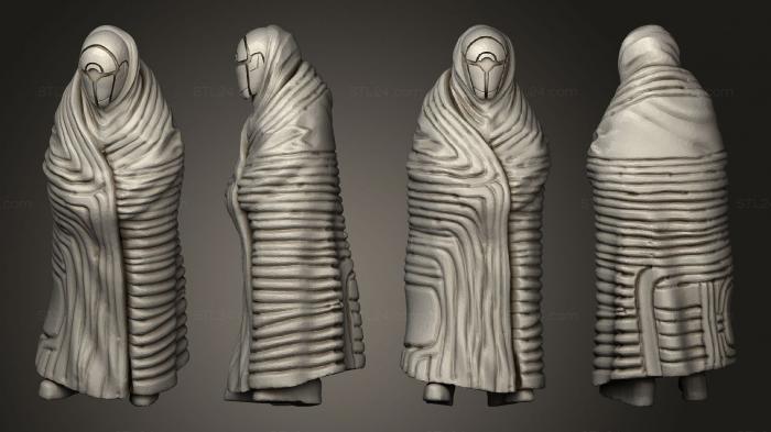 Figurines of people (Combat Honeybee Priests 3, STKH_0437) 3D models for cnc