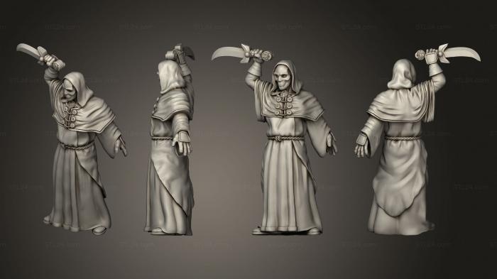 Figurines of people (Cultists 23, STKH_0473) 3D models for cnc