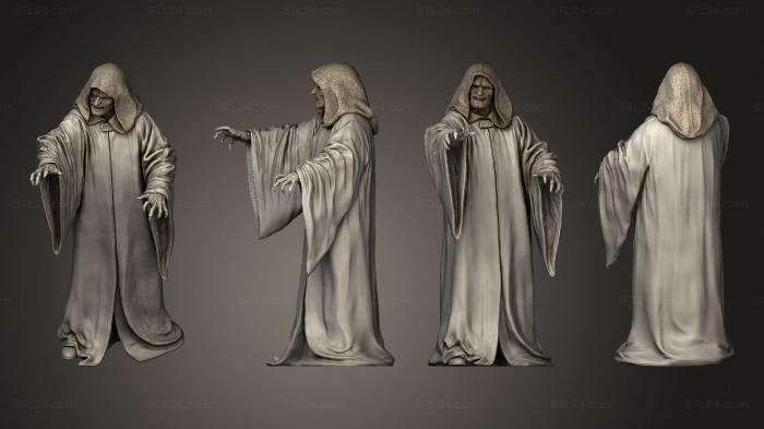 Figurines of people (DARTH SIDIOUS, STKH_0529) 3D models for cnc