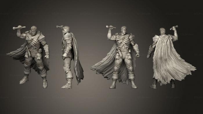 Figurines of people (Demonic Feast Dark Swordsman 2, STKH_0531) 3D models for cnc