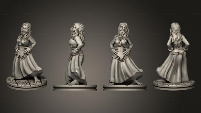 Figurines of people (Empire of Scorching Sands Dancer B Based, STKH_0583) 3D models for cnc