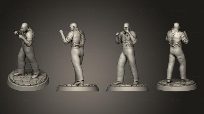 Figurines of people (Fighter Call Of Cthulhu, STKH_0621) 3D models for cnc
