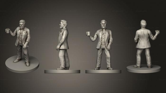 Figurines of people (Horror Bob Jenkins, STKH_0678) 3D models for cnc