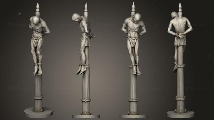 Figurines of people (Impaled 5, STKH_0689) 3D models for cnc