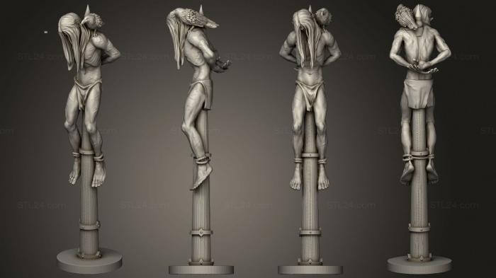 Figurines of people (Impaled 6, STKH_0690) 3D models for cnc