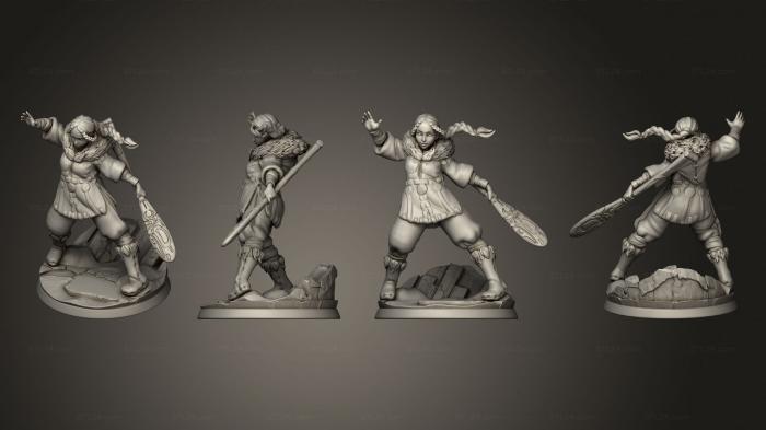 Figurines of people (Inuit, STKH_0698) 3D models for cnc