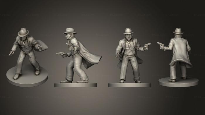 Figurines of people (Joe Diamond, STKH_0704) 3D models for cnc
