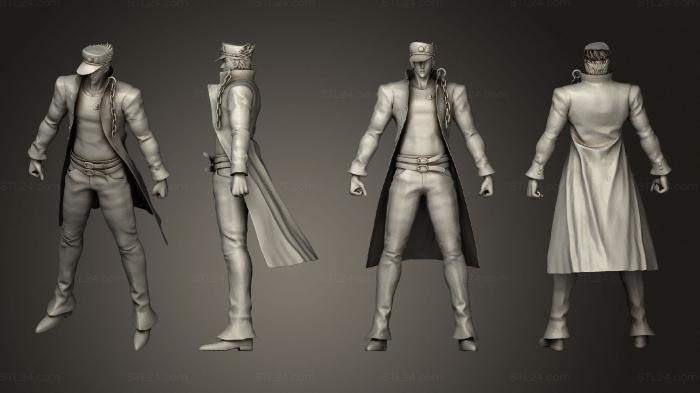 Figurines of people (jotaro kujo jump force, STKH_0708) 3D models for cnc