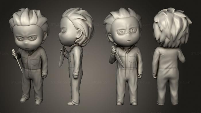 Figurines of people (L Ittle Big Head Michael Myers, STKH_0741) 3D models for cnc