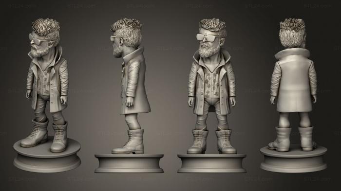 Figurines of people (Mine Bruto, STKH_0807) 3D models for cnc