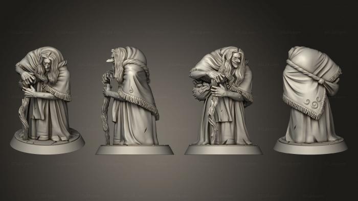 Figurines of people (Red Hag, STKH_0855) 3D models for cnc