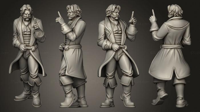 Figurines of people (Royal Feast Noble Men A, STKH_0867) 3D models for cnc
