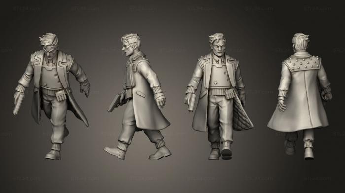 Figurines of people (Ryan Ford, STKH_0873) 3D models for cnc