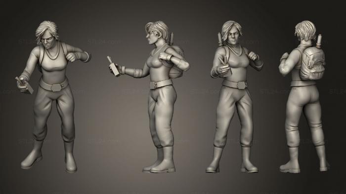 Figurines of people (scientists amariel full, STKH_0879) 3D models for cnc