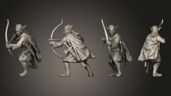 Figurines of people (Scottish Elves 04, STKH_0883) 3D models for cnc