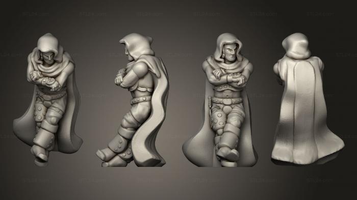 Figurines of people (Scoundrel, STKH_0884) 3D models for cnc