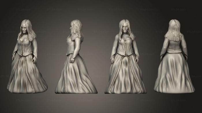 Figurines of people (Sister 3 Mini, STKH_0894) 3D models for cnc