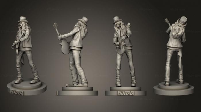 Figurines of people (Slash, STKH_0897) 3D models for cnc