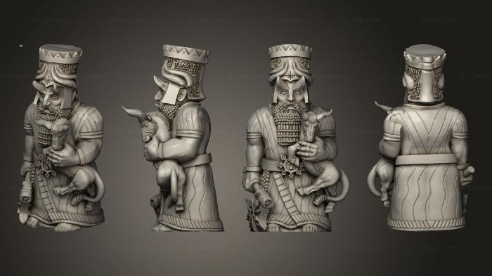 Figurines of people (Sorcerer Statue 2, STKH_0905) 3D models for cnc