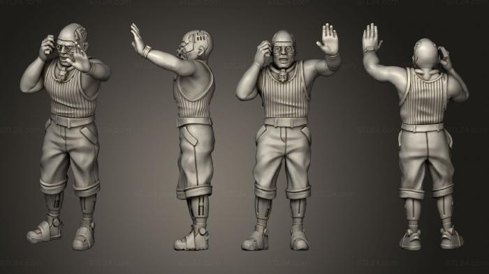 Figurines of people (Titan City Citizens body 1 002, STKH_0935) 3D models for cnc