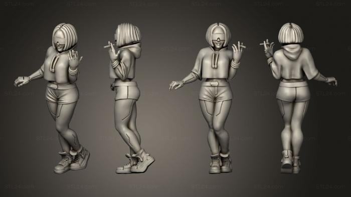 Статуэтки люди (Тело гражданина Титан - Сити 1 005, STKH_0938) 3D модель для ЧПУ станка