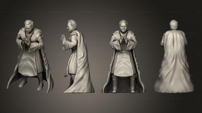Figurines of people (Undying Emperor 01, STKH_0959) 3D models for cnc