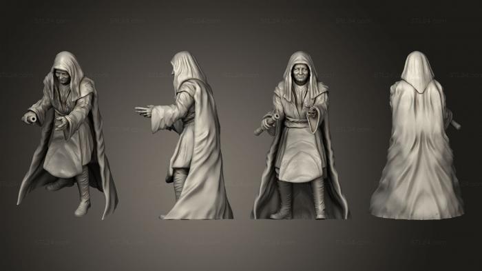 Undying Emperor Battle Ready Pose 2 Hooded Unscarred
